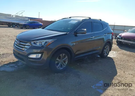 2014 Hyundai Santa Fe Sport 2.4L from USA, damaged, VIN 5XYZU3LB5EG201436